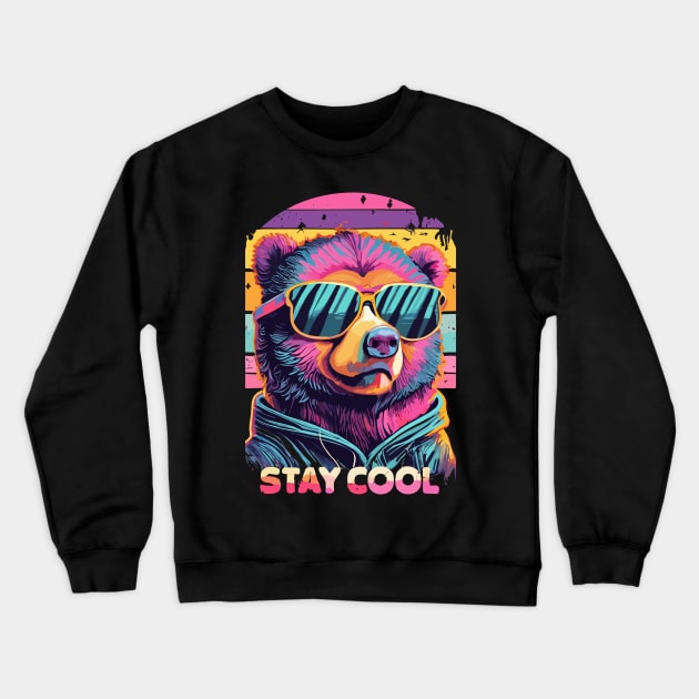 Stay Cool Crewneck Sweatshirt by Tezatoons